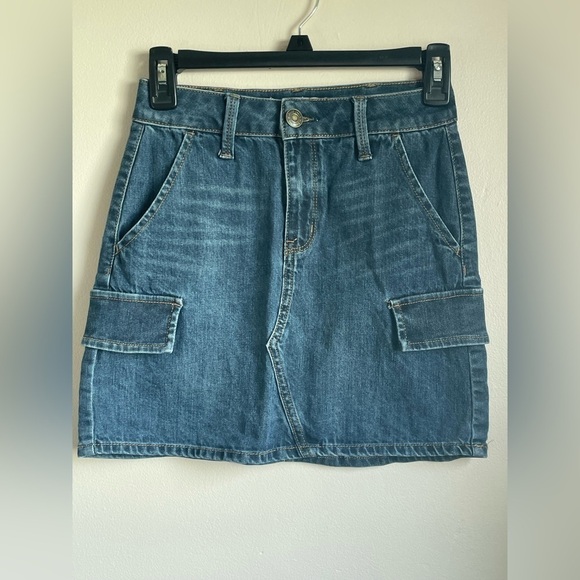 Mudd Dresses & Skirts - Mudd mini jean skirt 90s size 0 juniors
